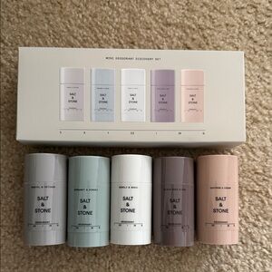 Salt & Stone Mini Deodorant Discovery Set
